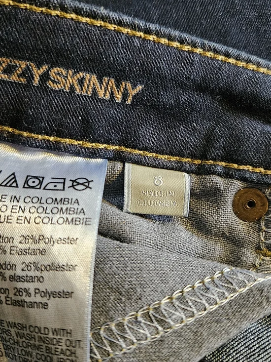 Michael Kors Dark Indigo Skinny Jeans - Picture 3 of 5